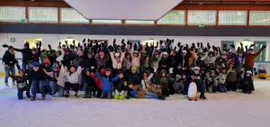 Alle Teilnehmerinnen und Teilnehmer des Wintersportags 2024